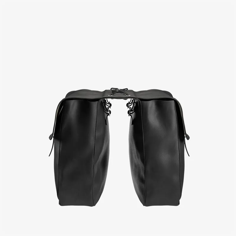 Brooks Brick Lane Roll-up Pannier Bags in Black-1